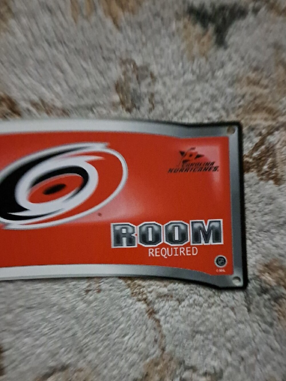 Carolina Hurricanes NHL Locker Room Sign - Picture 5 of 5